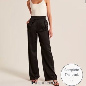 Abercrombie & Fitch Women’s satin trousers